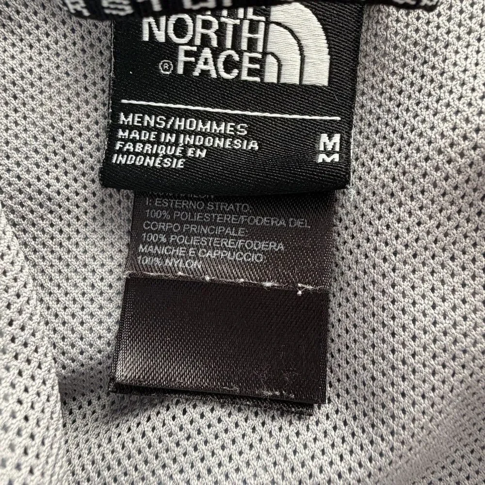The North Face Windbreaker Jacket Cloud Camo Blue White Full Zip Men’s Medium
